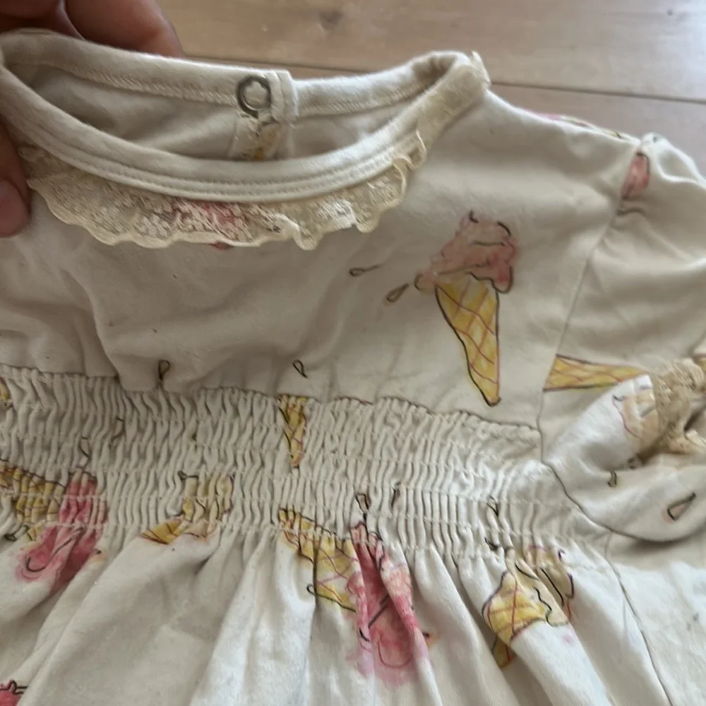 Lil lemons by For love and Lemons Ice Cream Print Dress 6T